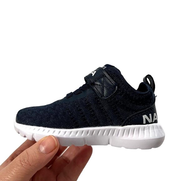 Nautica Baby Infant Boys Sneakers Size 5 Navy Blue Lightweight Comfortable Shoes - Picture 7 of 12